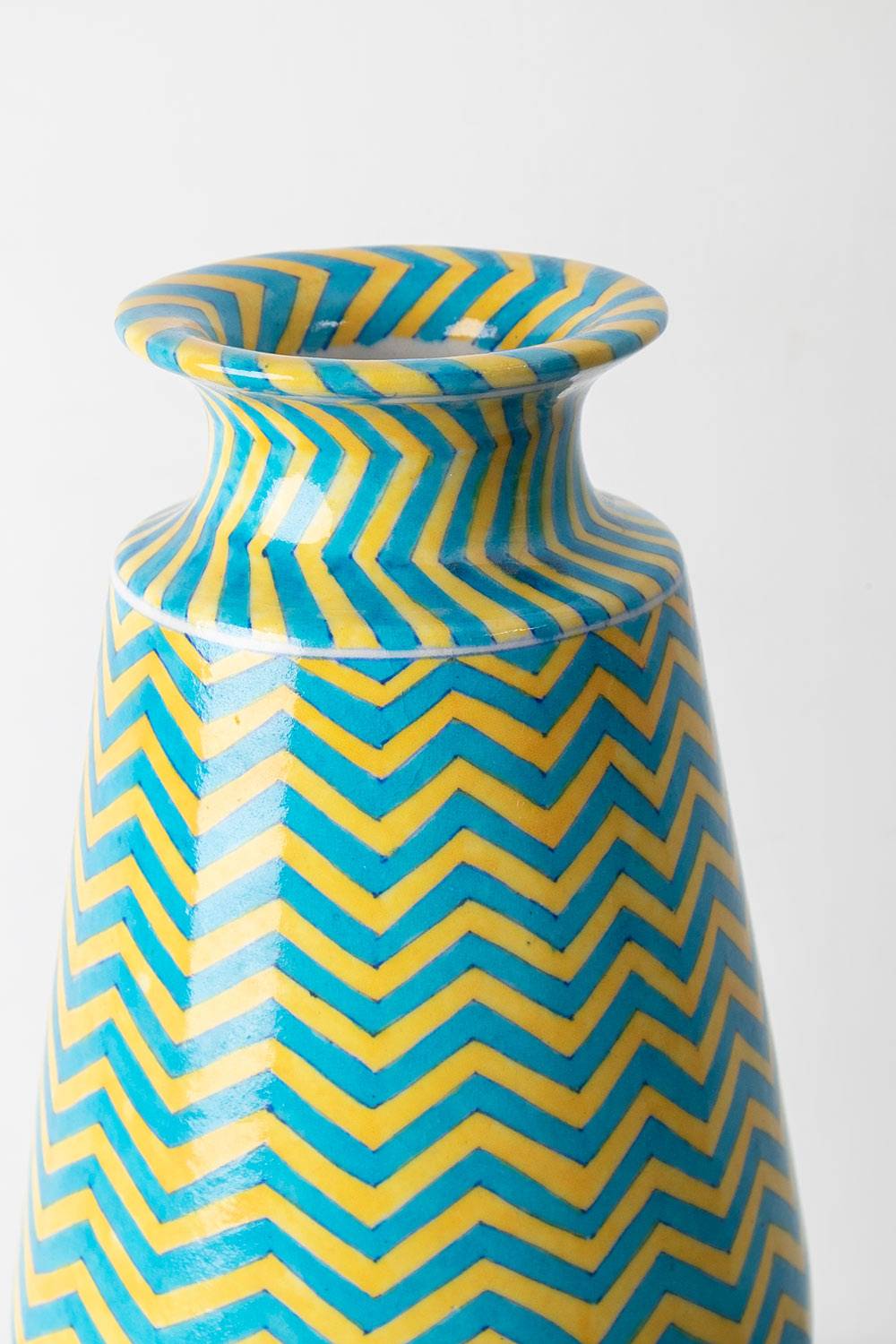Summer Chevron Vase