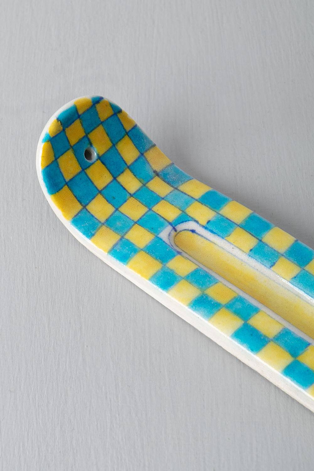 Chequered Incense Stick Holder