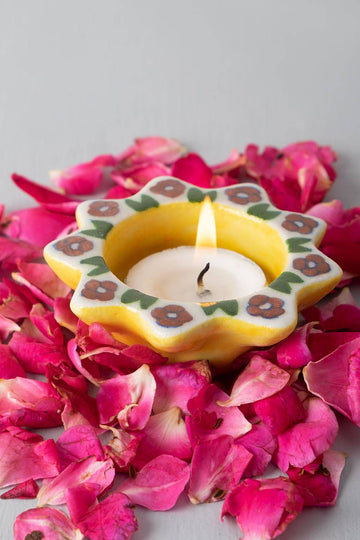 Hibiscus Flower Tealights (set of 2)