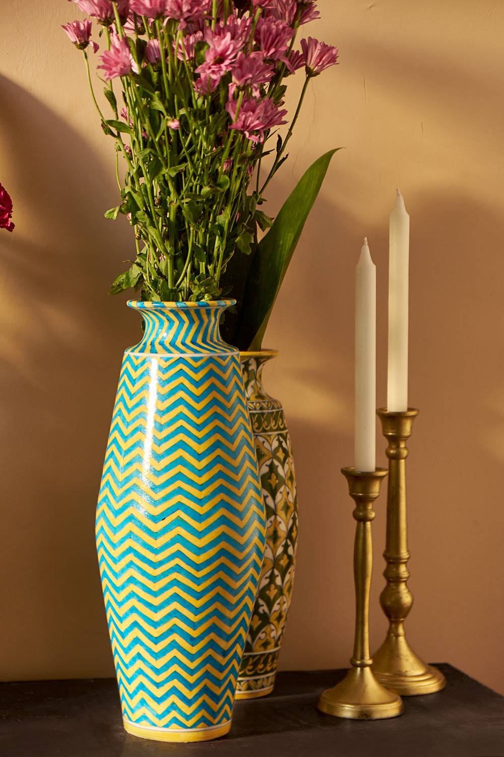 Summer Chevron Vase