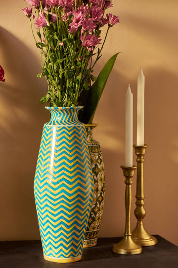 Summer Chevron Vase