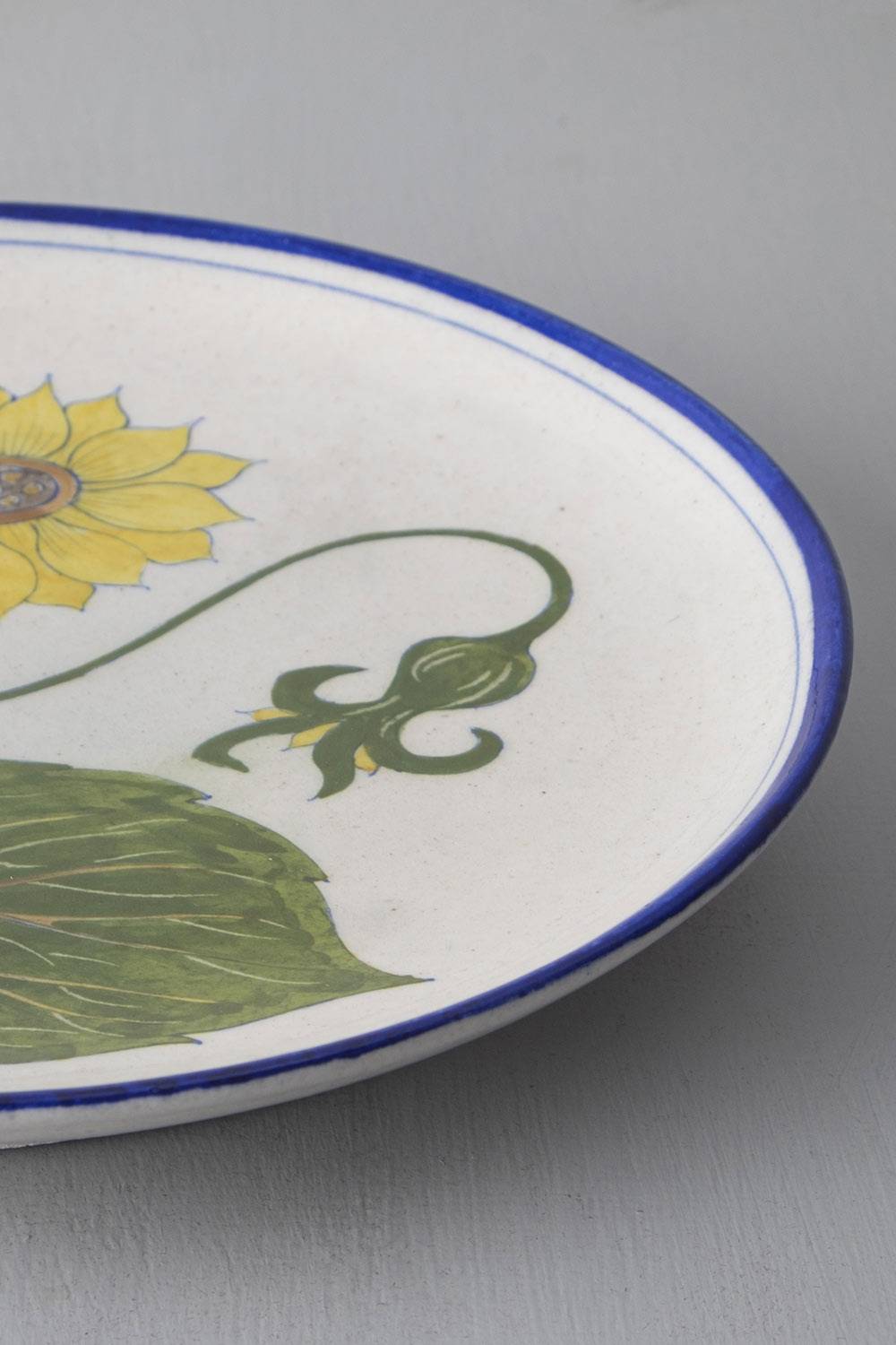 Florentine Sunflower Plate (10")