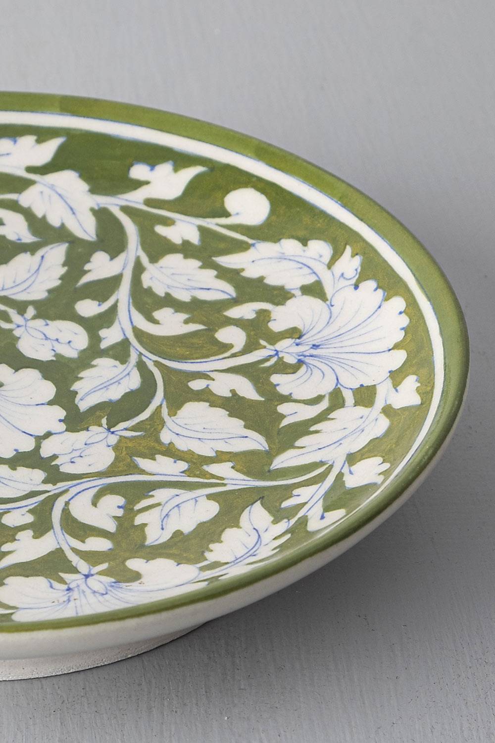 Vintage Floral Plate (8")