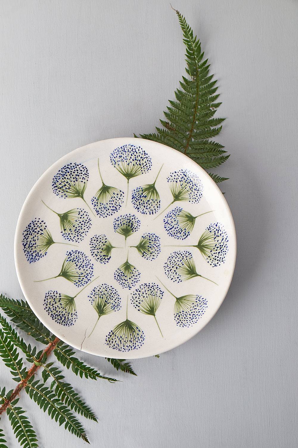 Dandelion Round Plate