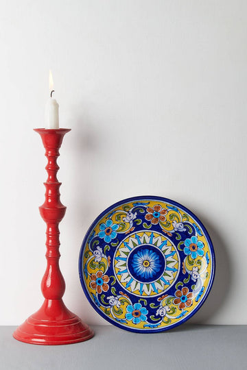 Nova Multicoloured Plate (8")