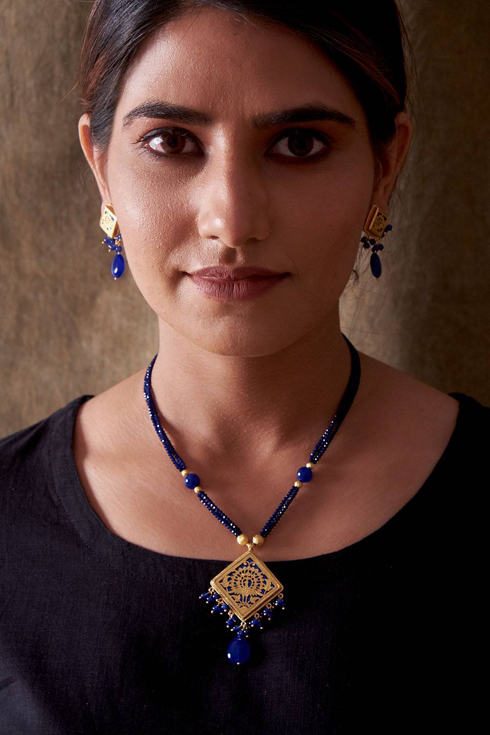 Cerulean Rajput Jewellery Set