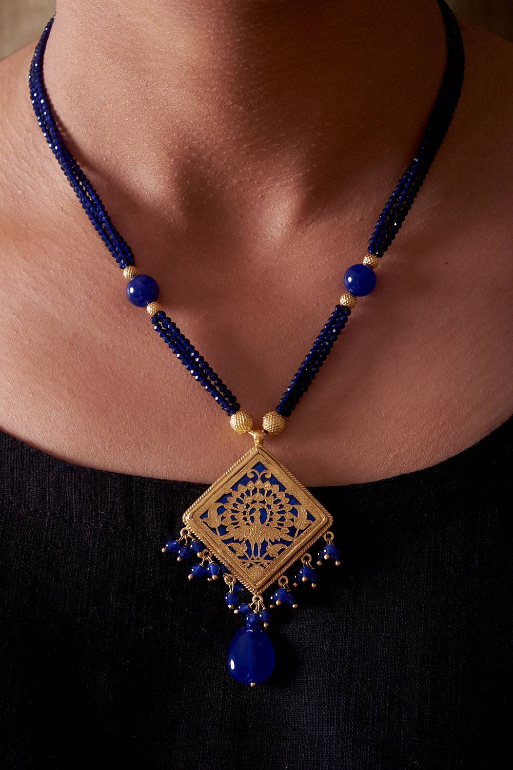 Cerulean Rajput Jewellery Set