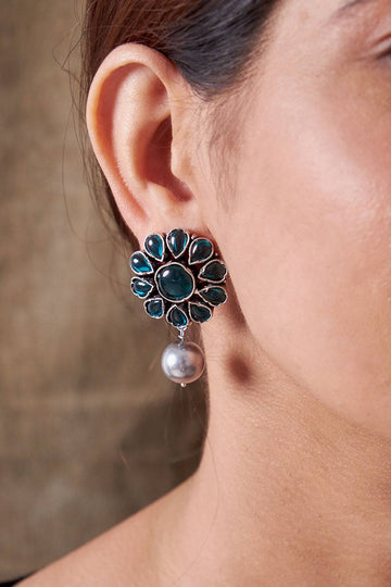 Ganika Emerald Earrings