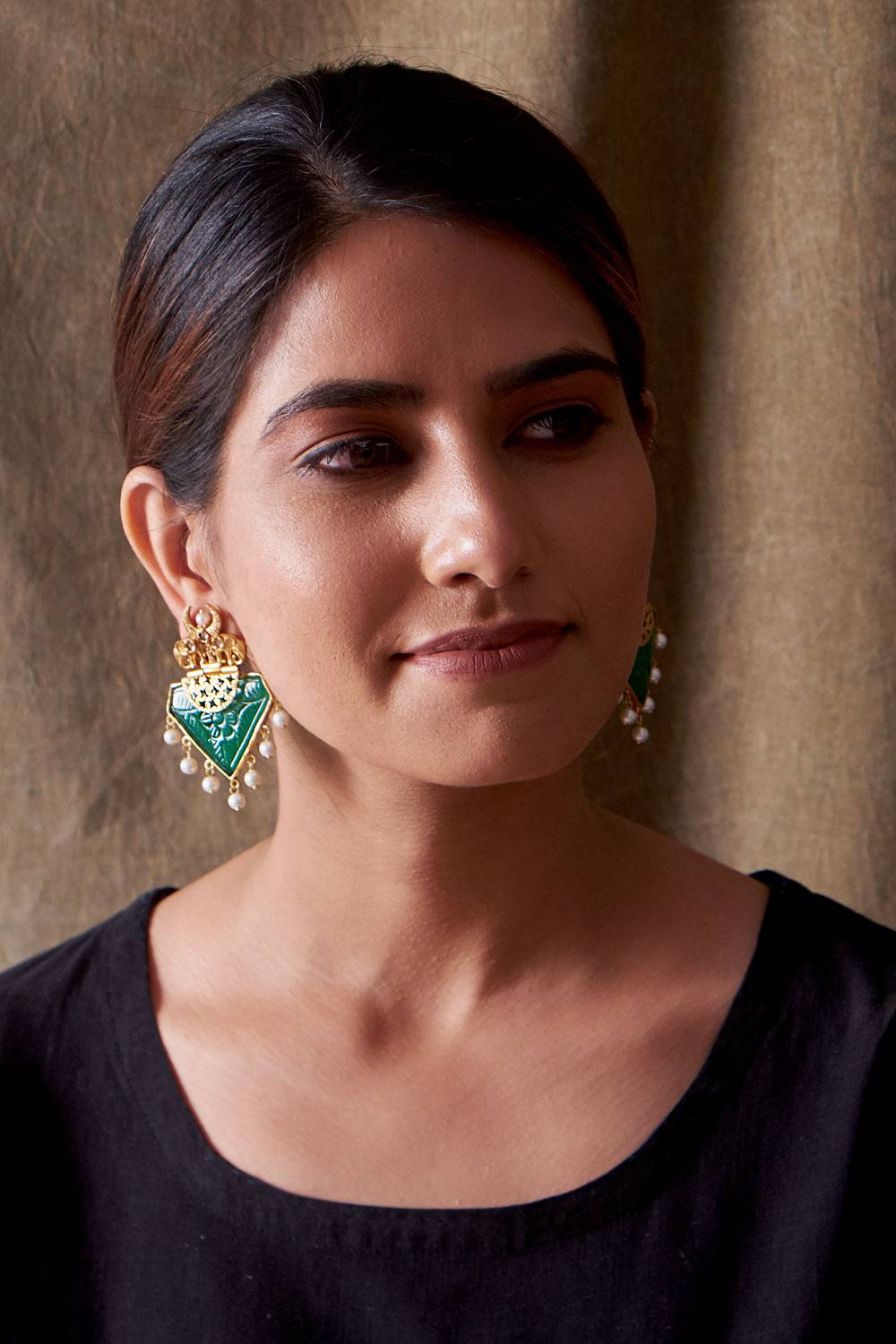 Royal Emerald Earrings