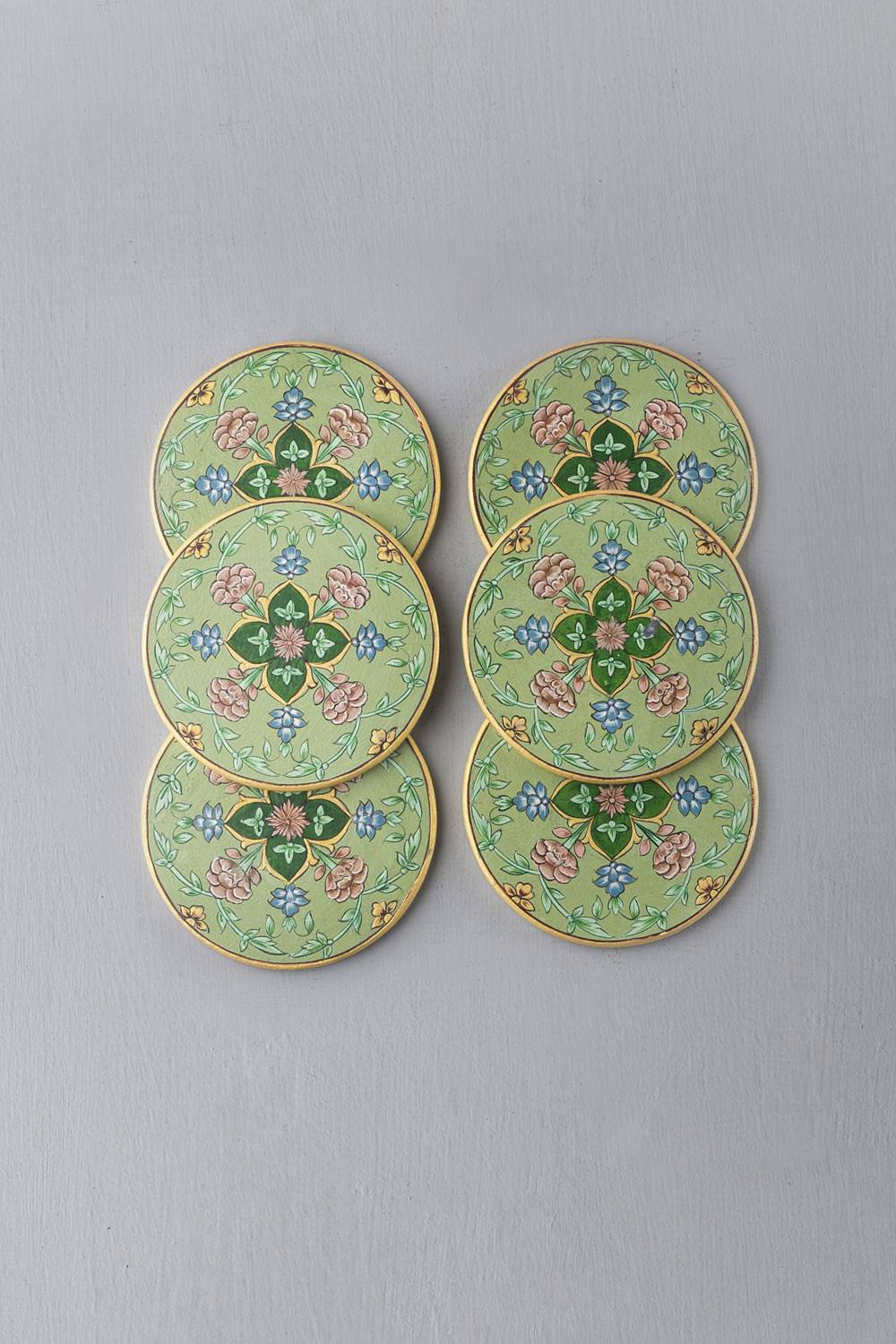 Jade Hand Painted Coasters