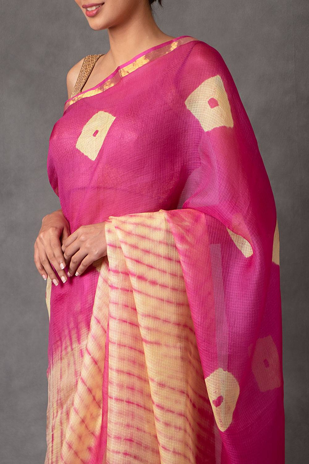 Ranisa Kota Silk Saree (with Blouse)