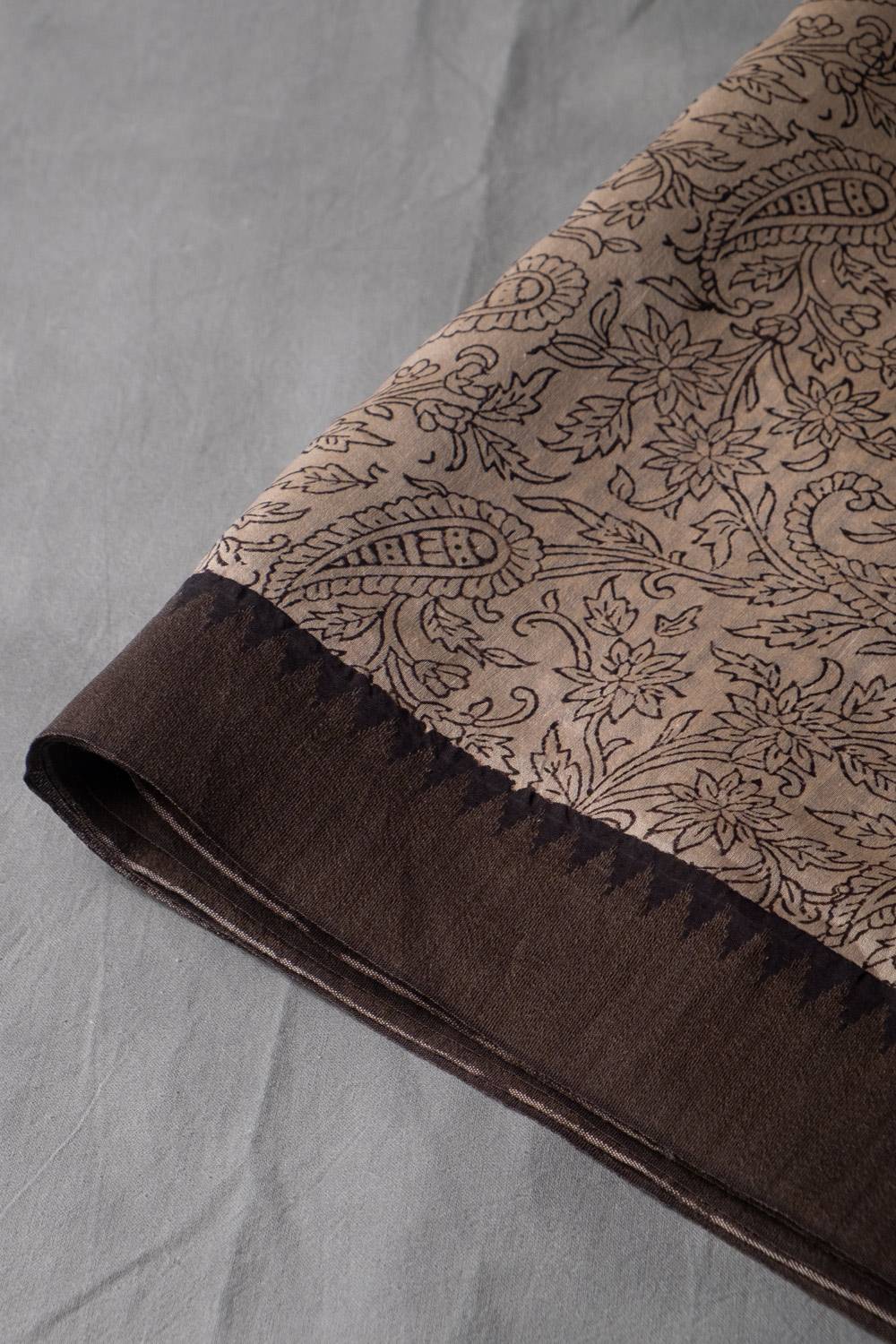 Paisley Chanderi Saree (with Blouse)