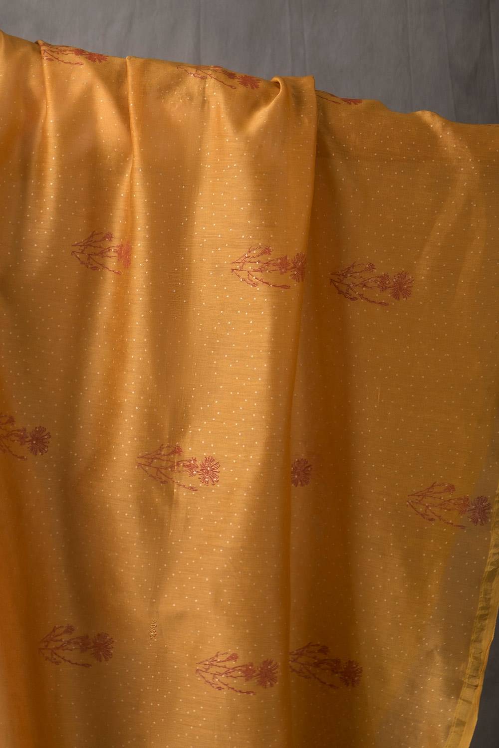 Mustard Chanderi Dupatta
