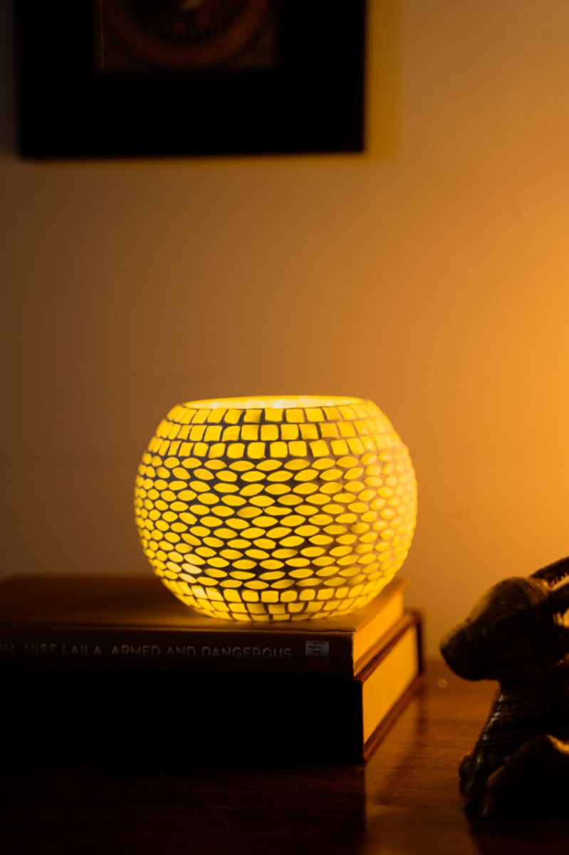 Contemporary Glass Votive