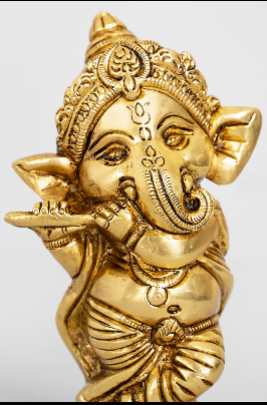 Bhola Baby Ganesha (Brass)