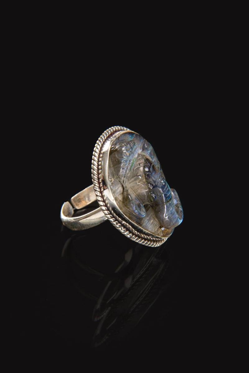 Halcyon Labradorite Ring