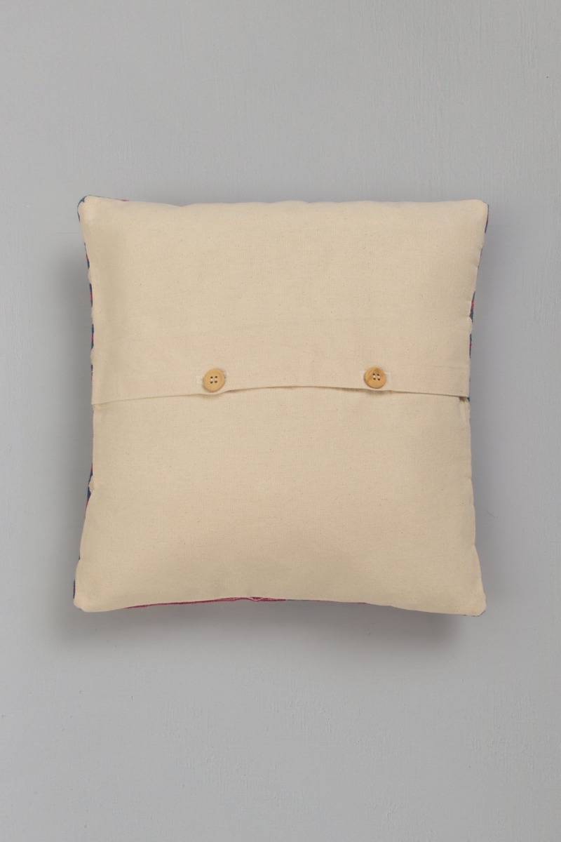 Virikyom Floral Cushion  Cover (16''x15")