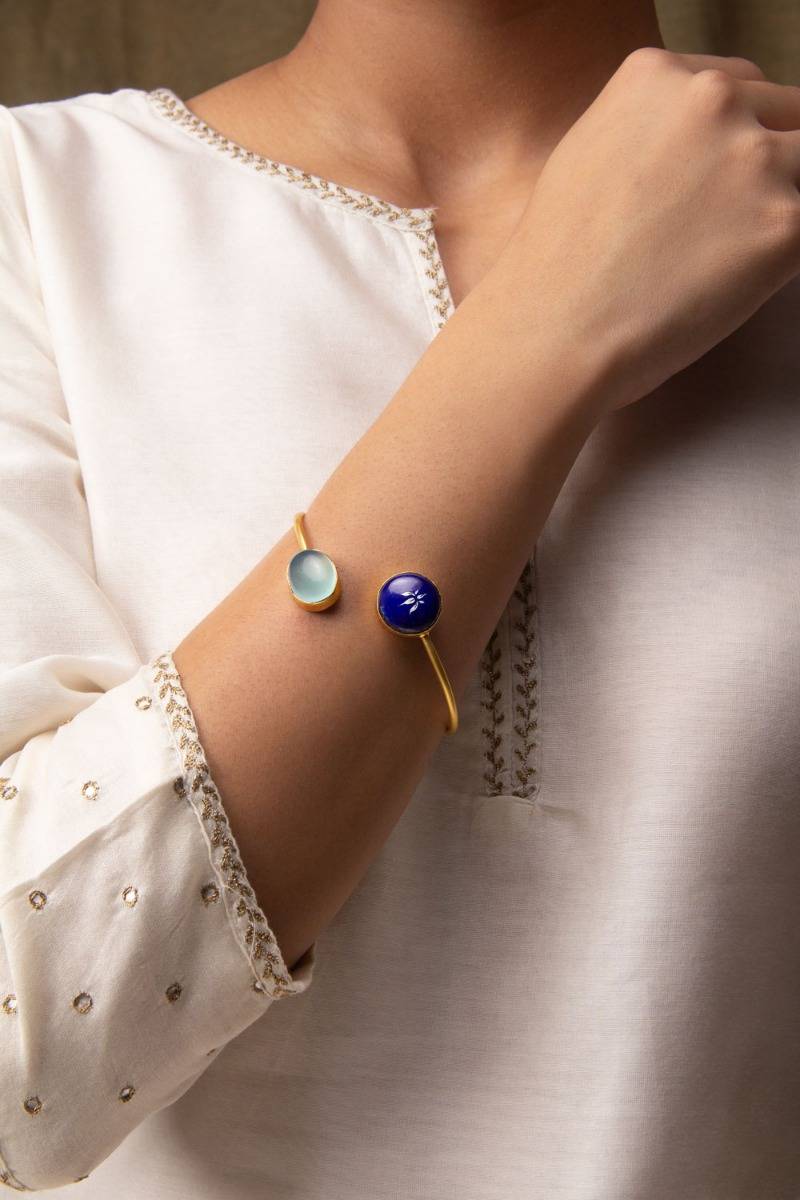 Zaziprabha Azure Bracelet
