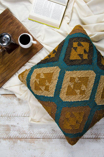 Nilahari Jute Cushion (20''x20")