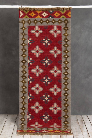 Alborz Fringed Runner (6ft x 2ft)
