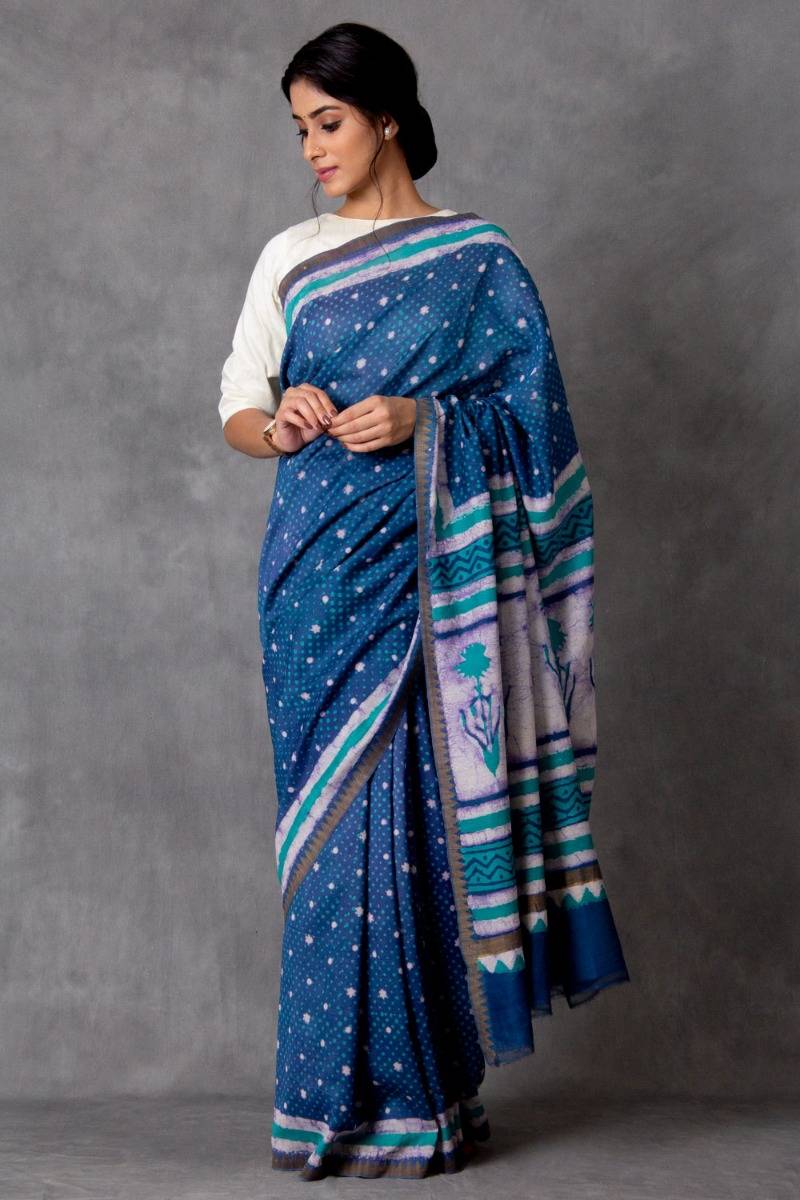 Varidhi Chanderi Saree (with Blouse)