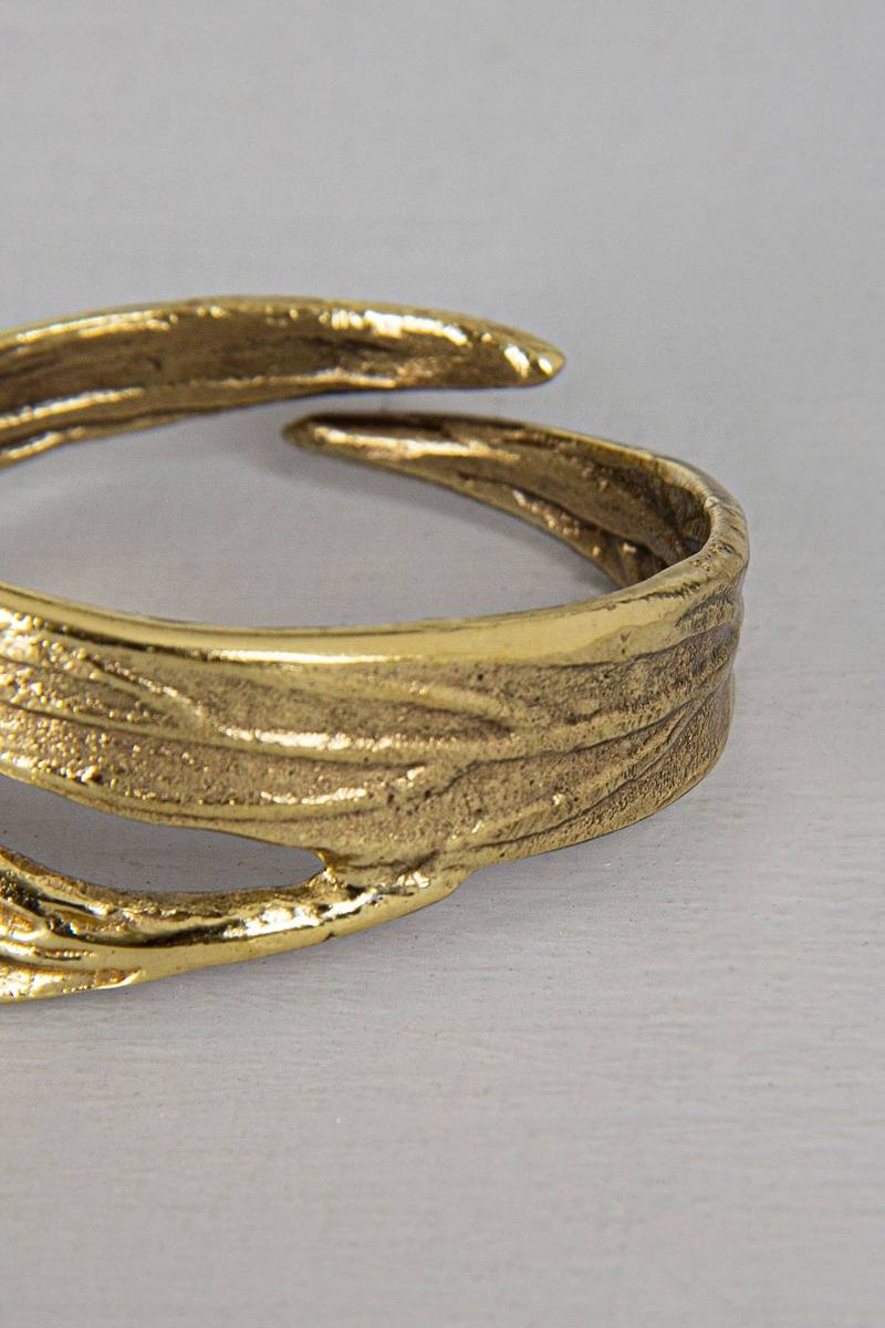 Sojitra Twin Leaf Napkin Rings (Set of 2)