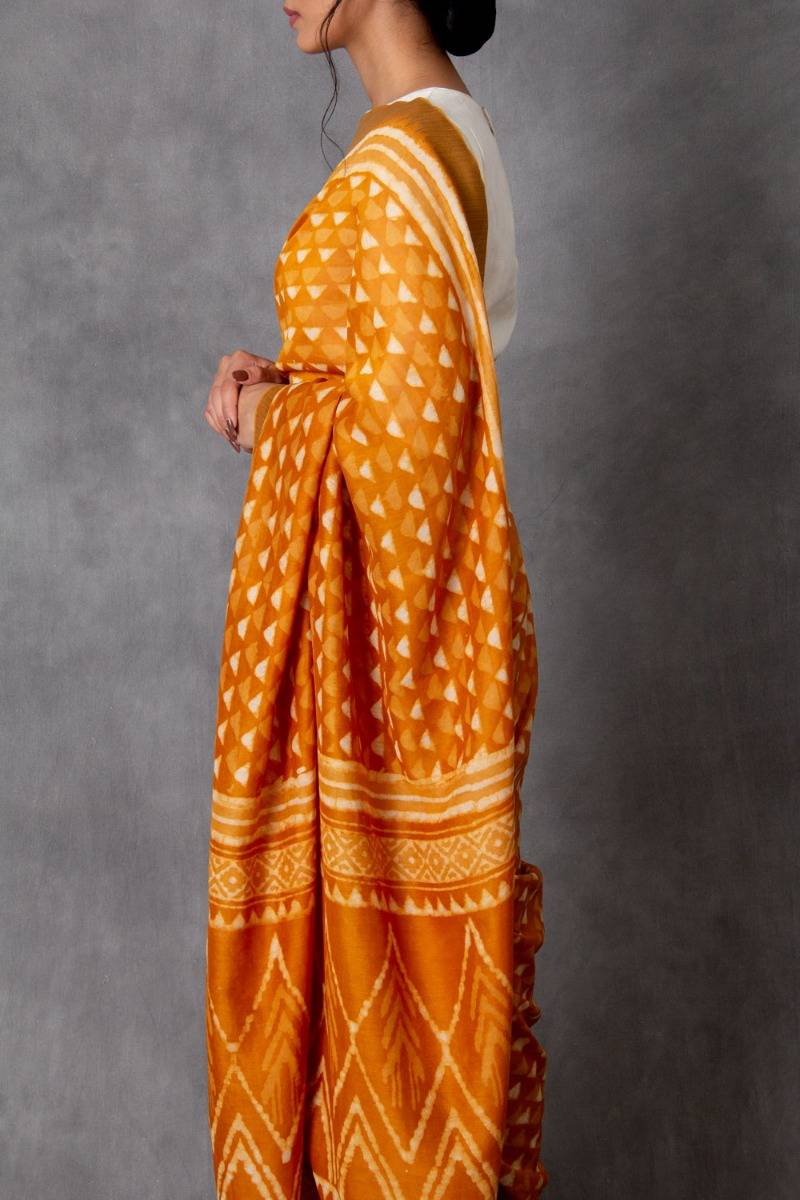 Ravista Chanderi Saree (with Blouse)