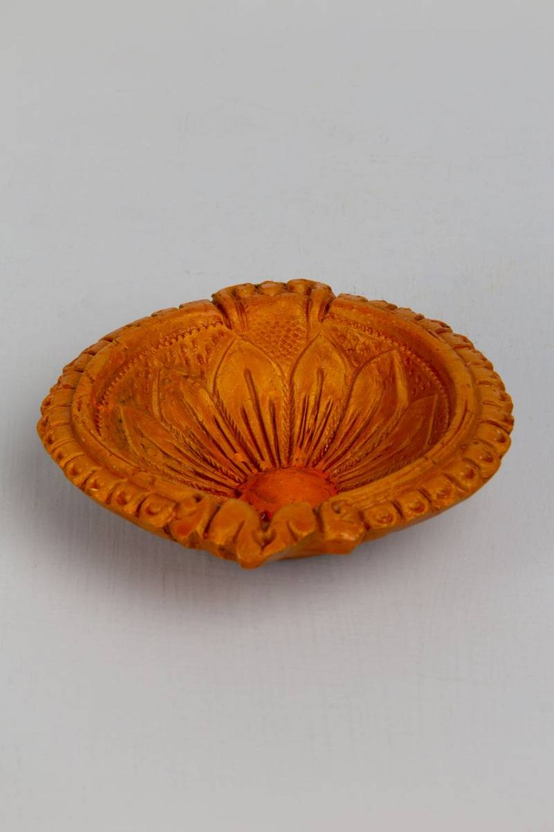 Caitya Diya (5.5" x 5" x 1.5")- Set of 2