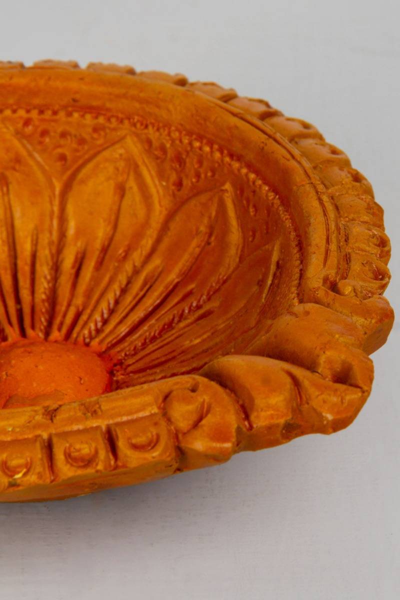 Caitya Diya (5.5" x 5" x 1.5")- Set of 2