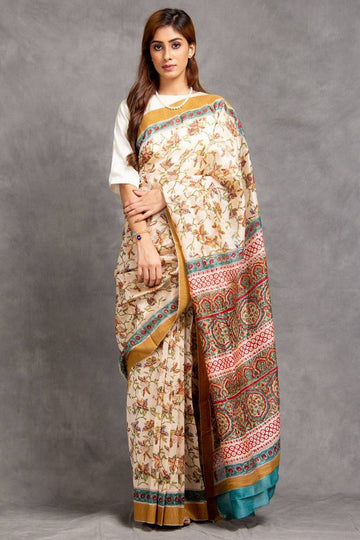 Anaisha Chanderi Saree (with Blouse)