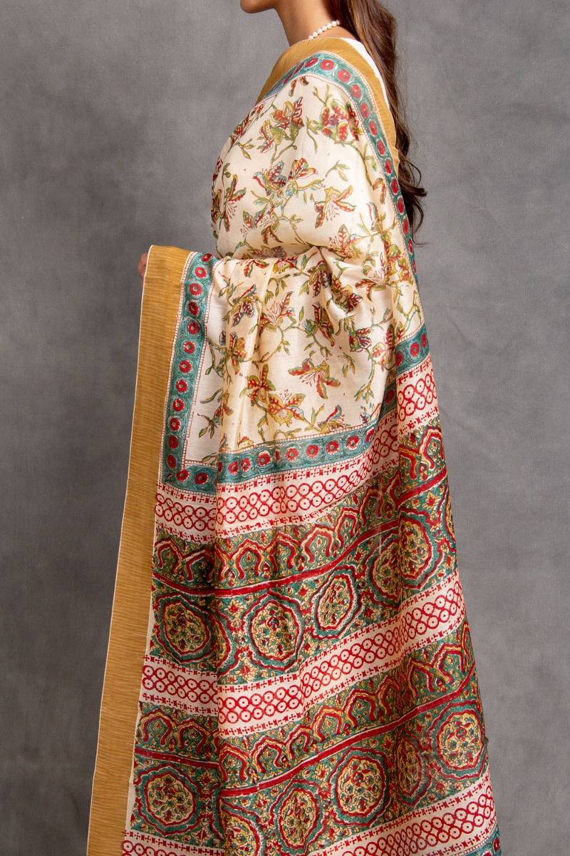 Anaisha Chanderi Saree (with Blouse)