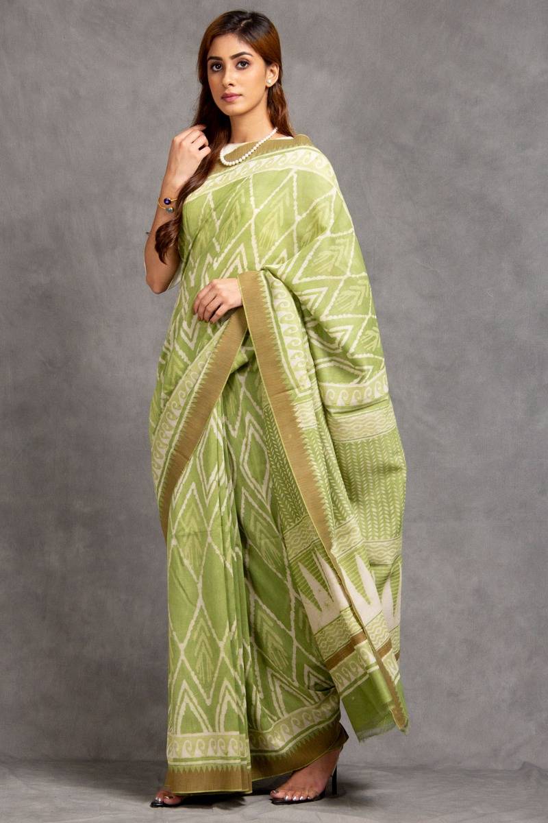 Samula Chanderi Saree (with Blouse)