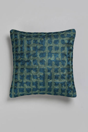 Dendera Embroidered Cushion Cover  (16''x16")