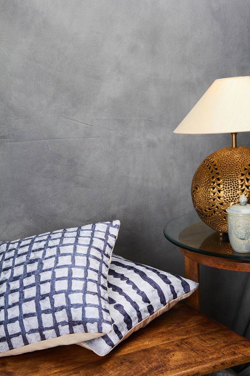 Bahiti  Geometric Cushion Cover  (16''x16")