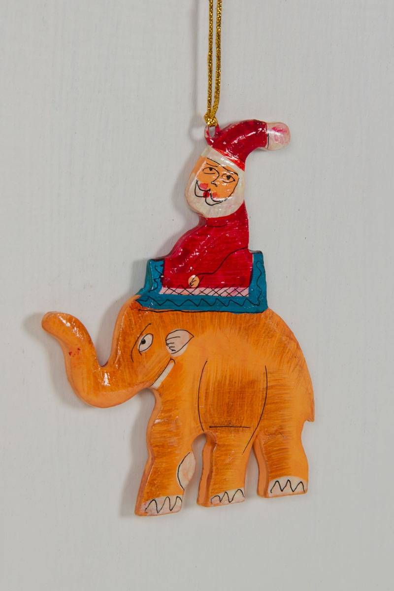 Xmas Hanging Elephants (Set of 3 )