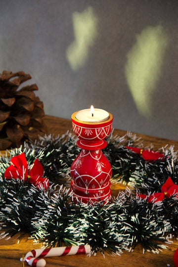 Xmas Candle Holder