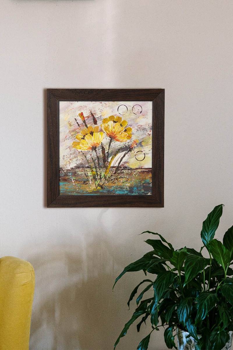 Ciuri Wall Painting  ( 14.5in X 14.5in)