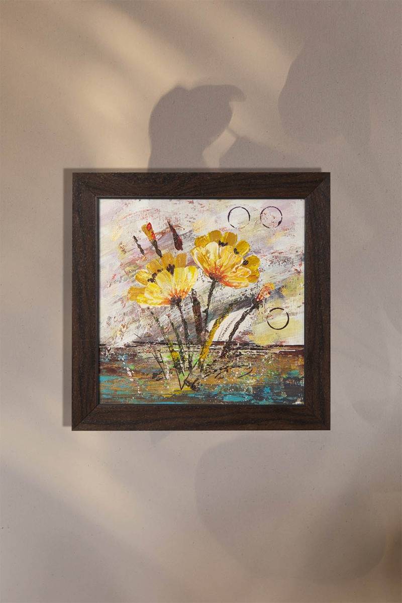 Ciuri Wall Painting  ( 14.5in X 14.5in)