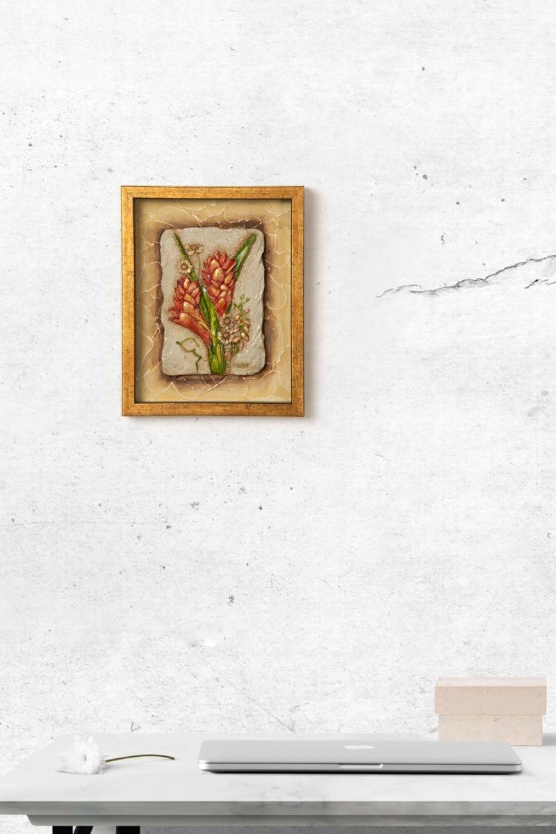 Zied Relief Work ( 9.5 in X 7.5 in )