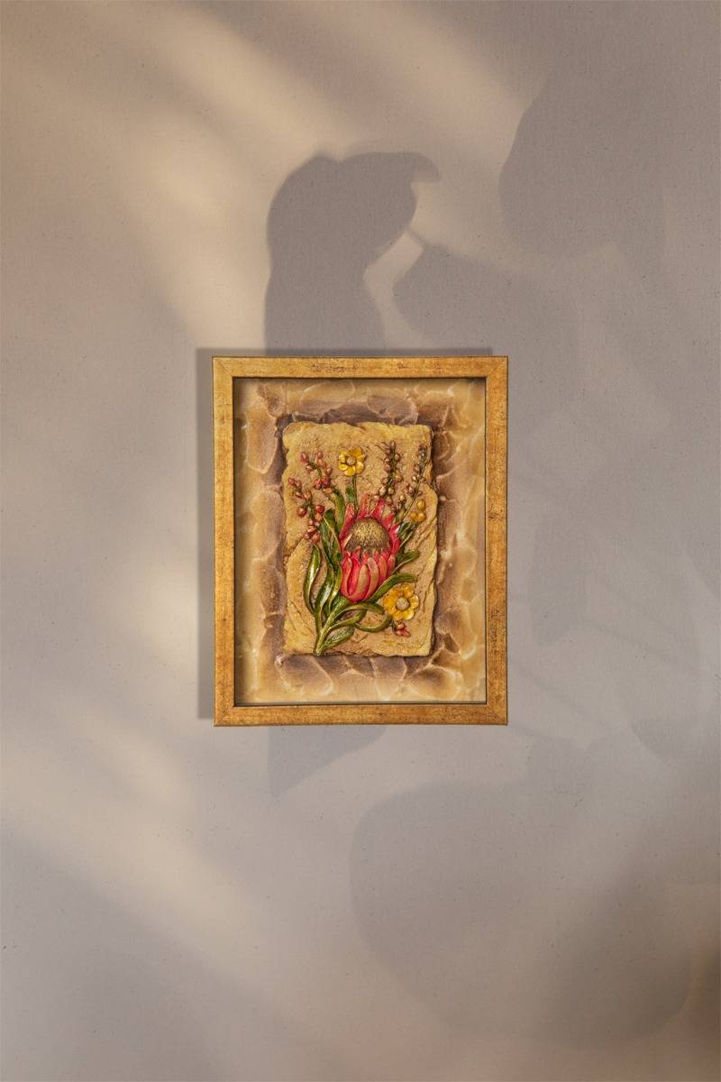 Kvet Relief Work ( 9.5 in X 7.5 in )