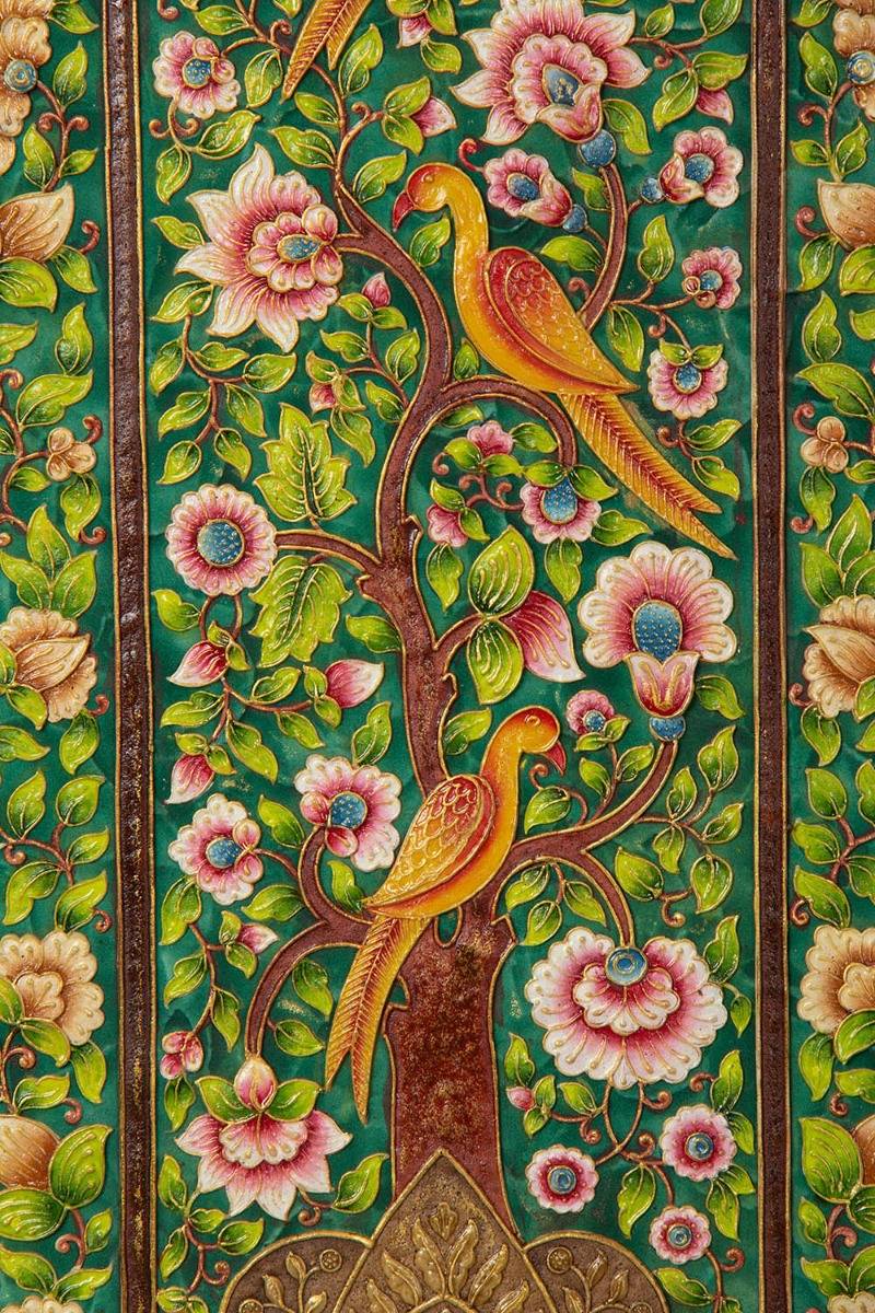 Green Phoenix Charm Painting ( 22.5in x 13in )