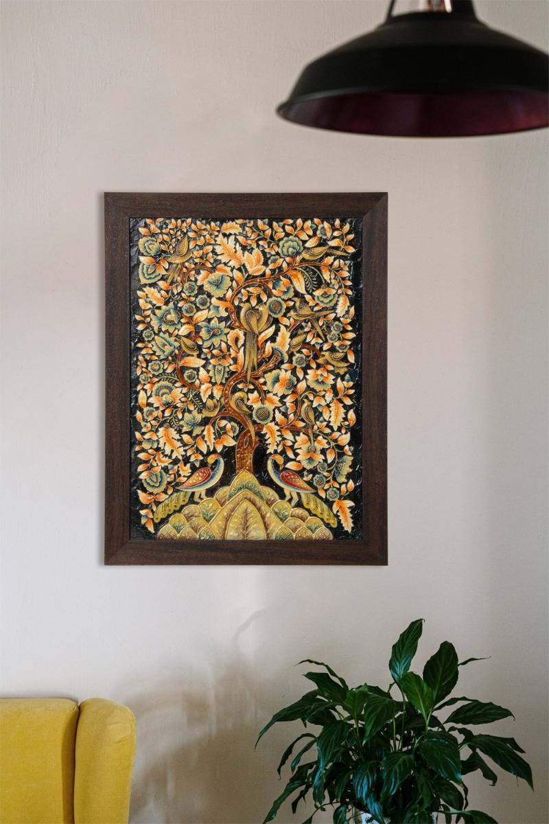 Around the Tree of Life - Ebony ( 22.5in x 17in )