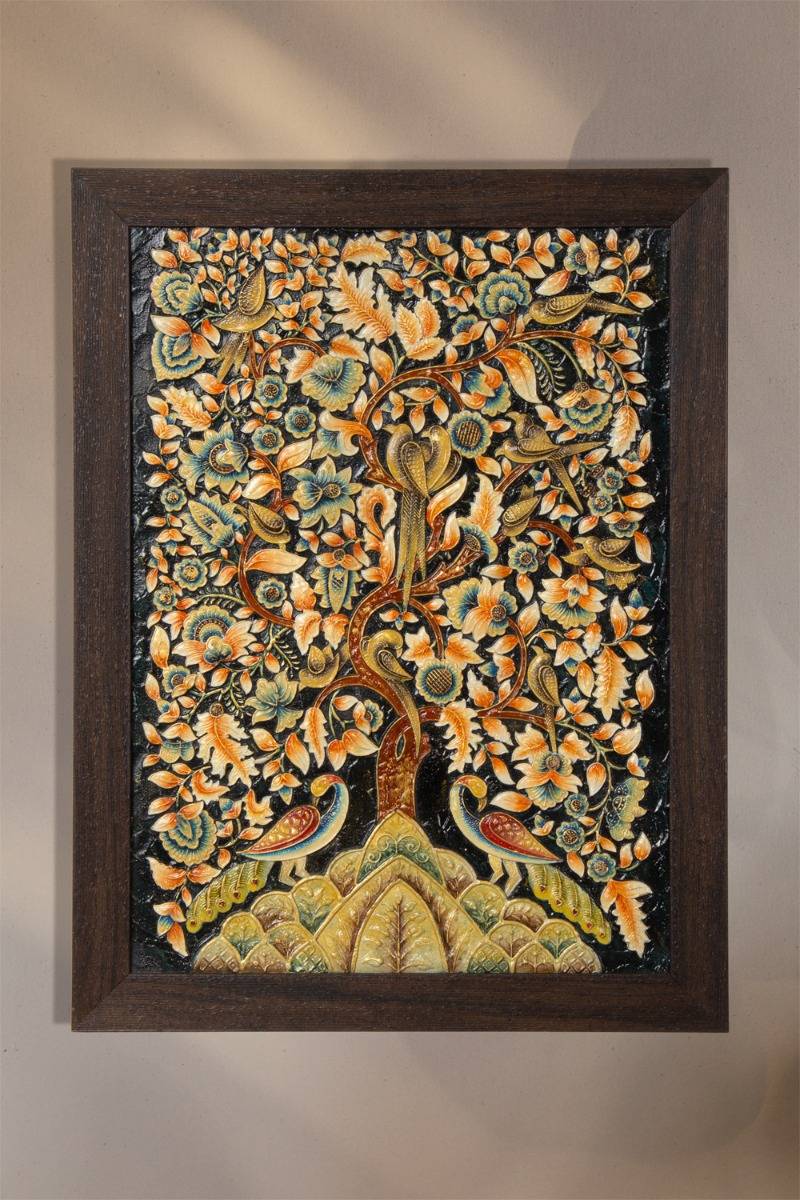 Around the Tree of Life - Ebony ( 22.5in x 17in )