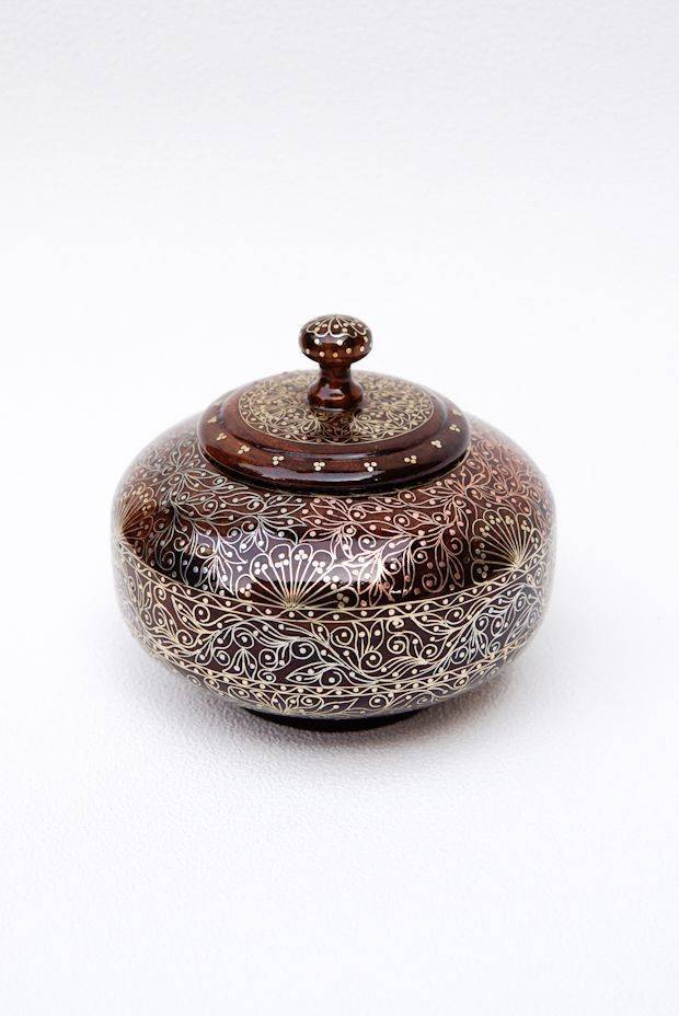 Triune Round Memento Box-( Masterpiece 3.5" x 3.5")