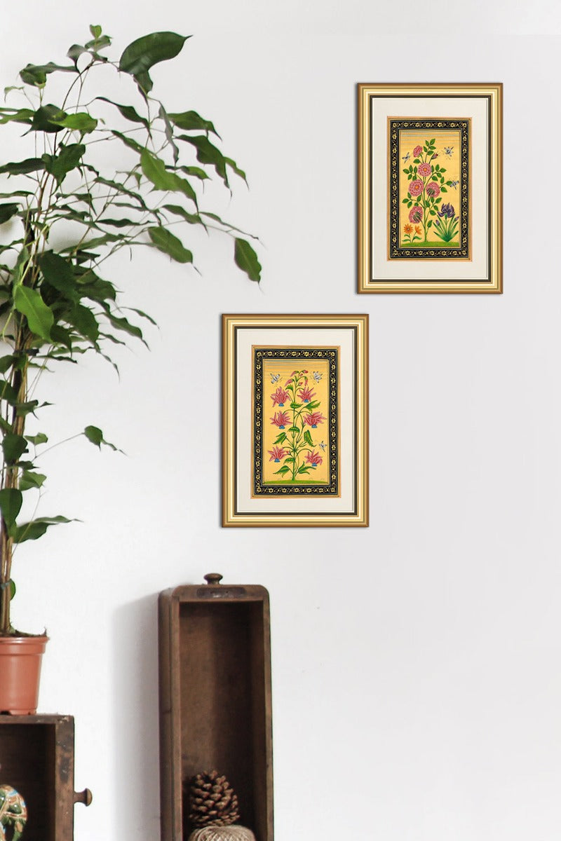 Pushpam Miniature Art ( 7in x 5in)