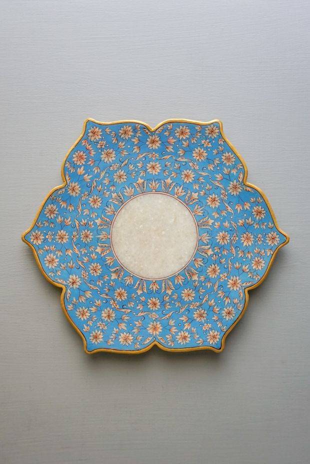 Moonlit Candle Plate