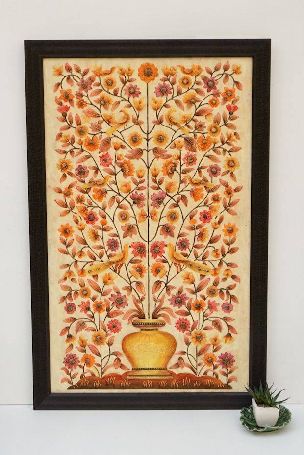 Luminosity Feather Relief Work ( 32in x 21in )