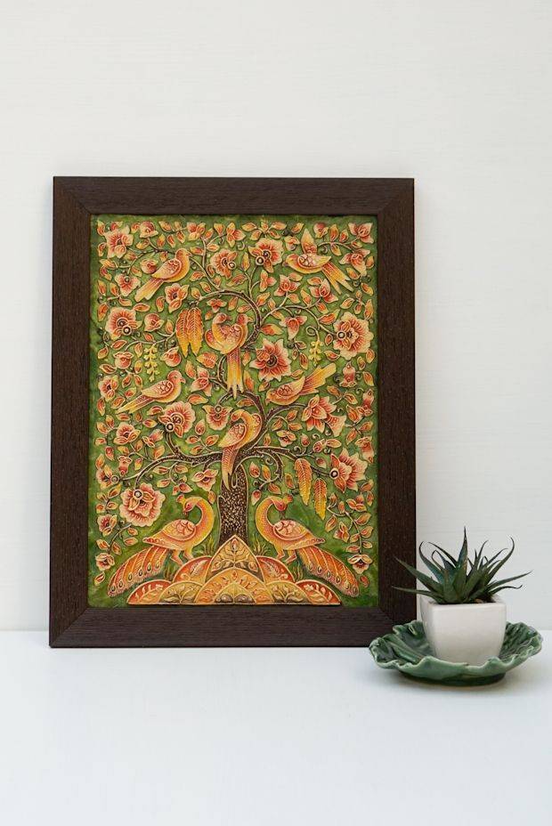 Around the Tree of Life- Fern ( 14in x 11in )