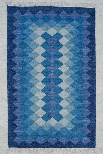 Aimory Cerulean Rug ( 6ft x 4ft )