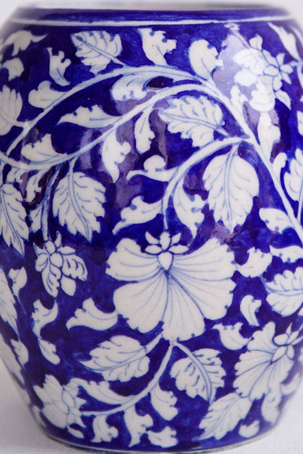 Glazed Bud Vase